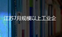 江蘇7月規模以上工業企業利潤同比增長22.6%