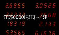 江蘇6000噸硅料擴建項目獲準,行業(yè)資訊
