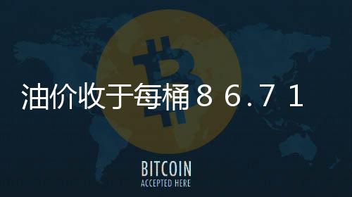 油價收于每桶８６.７１美元 繼續下跌