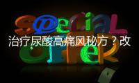 治療尿酸高痛風秘方？改善體循環有效排出嘌呤