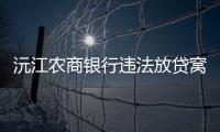 沅江農商銀行違法放貸窩案：3名客戶經理獲刑支行長被終身禁止從業