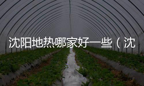 沈陽地熱哪家好一些（沈陽地熱哪家好）
