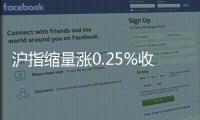 滬指縮量漲0.25%收復年線 次新股走強