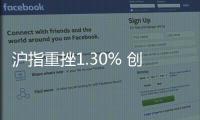 滬指重挫1.30% 創(chuàng)46個(gè)月新低
