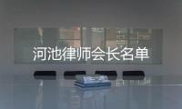 河池律師會長名單