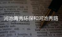 河池青秀環保和河池秀路人的情況說明