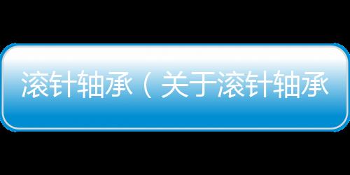 滾針軸承（關(guān)于滾針軸承的基本情況說明介紹）