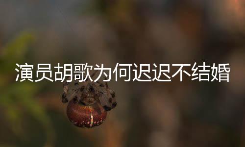 演員胡歌為何遲遲不結婚 他是圈內有名的黃金剩男