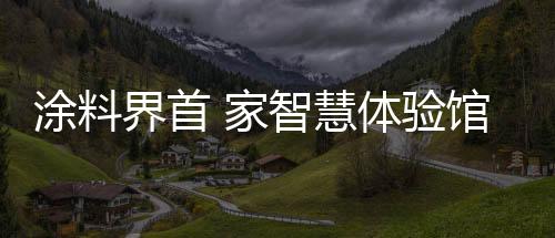 涂料界首 家智慧體驗館落戶鳥巢 開啟家居建材消費新體驗