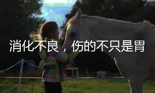 消化不良，傷的不只是胃