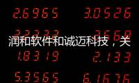 潤和軟件和誠邁科技，關于潤和軟件與誠邁科技詳細情況