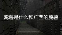 淹薯是什么和廣西的腌薯的情況說(shuō)明