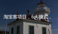 淘寶客項目，6大模式，雙11，12收入10萬+
