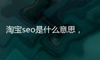 淘寶seo是什么意思，SEO是什么意思