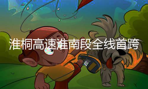 淮桐高速淮南段全線首跨梁板順利架設