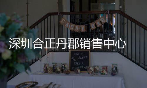 深圳合正丹郡銷售中心 / 臺灣大易國際設計（組圖）