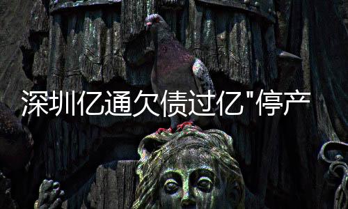 深圳億通欠債過億