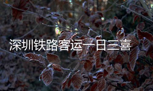 深圳鐵路客運一日三喜 深圳北站增開至武夷山高鐵
