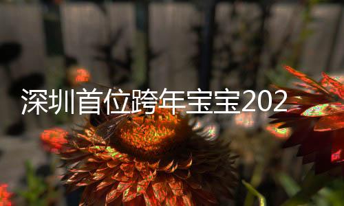 深圳首位跨年寶寶2020年零時按時出世父親感謝妻子的支付