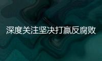 深度關注堅決打贏反腐敗斗爭攻堅戰持久戰