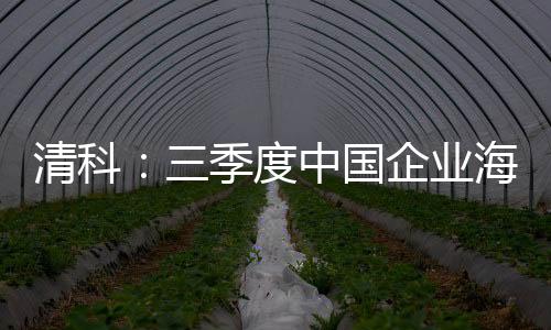 清科：三季度中國企業海外上市融資繼續低迷
