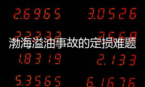 渤海溢油事故的定損難題 問(wèn)責(zé)與賠償暫難進(jìn)行