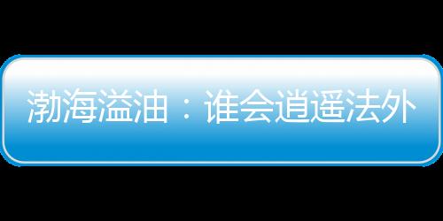 渤海溢油：誰會逍遙法外