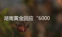 湖南黃金回應(yīng)“6000億元金礦”傳聞