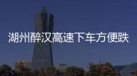 湖州醉漢高速下車方便跌下10米高架橋