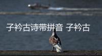 子衿古詩帶拼音 子衿古詩帶拼音