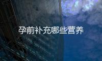 孕前補充哪些營養