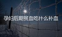 孕婦后期貧血吃什么補血最快