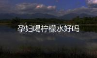 孕婦喝檸檬水好嗎