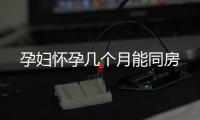 孕婦懷孕幾個月能同房