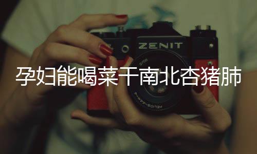 孕婦能喝菜干南北杏豬肺湯嗎