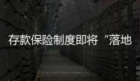 存款保險制度即將“落地”