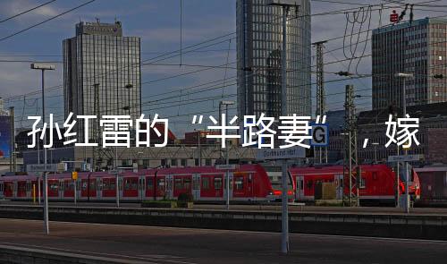 孫紅雷的“半路妻”，嫁導演有才有名，卻不像陳紅、徐帆到處炫