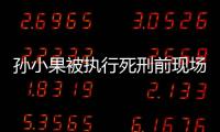 孫小果被執行死刑前現場視頻首曝光