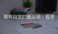 孤芳自賞的褒義詞（孤芳自賞是貶義詞嗎）