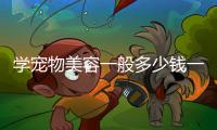 學寵物美容一般多少錢一個月
