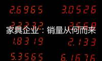 家具企業：銷量從何而來？