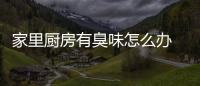 家里廚房有臭味怎么辦 6個臭味源除臭技巧