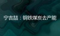 寧吉喆：鋼鐵煤炭去產能任務完成 工業產能利用率創5年新高