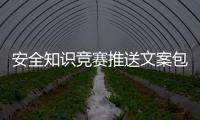 安全知識競賽推送文案包括安全健康知識競賽通知的具體內容