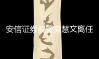 安信證券資管吳慧文離任3只債基