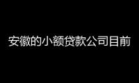 安徽的小額貸款公司目前轉讓價格