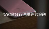 安徽省分行深耕養老金融 助力“養老”變“享老”