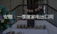 安徽：一季度家電出口同比增長16.2%%