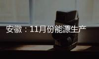 安徽：11月份能源生產(chǎn)保持增長(zhǎng) 能源消費(fèi)創(chuàng)新高
