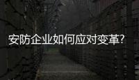安防企業(yè)如何應(yīng)對(duì)變革?核心是建立長(zhǎng)期價(jià)值發(fā)展機(jī)制